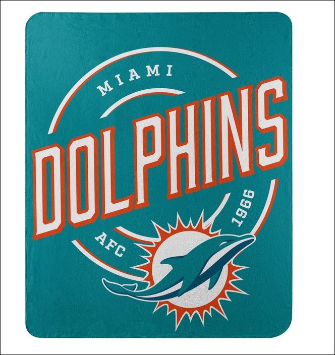 50" X 60" Northwest NFL Large Soft Fleece Throw Blanket featuring vibrant team logo on soft fleece material.