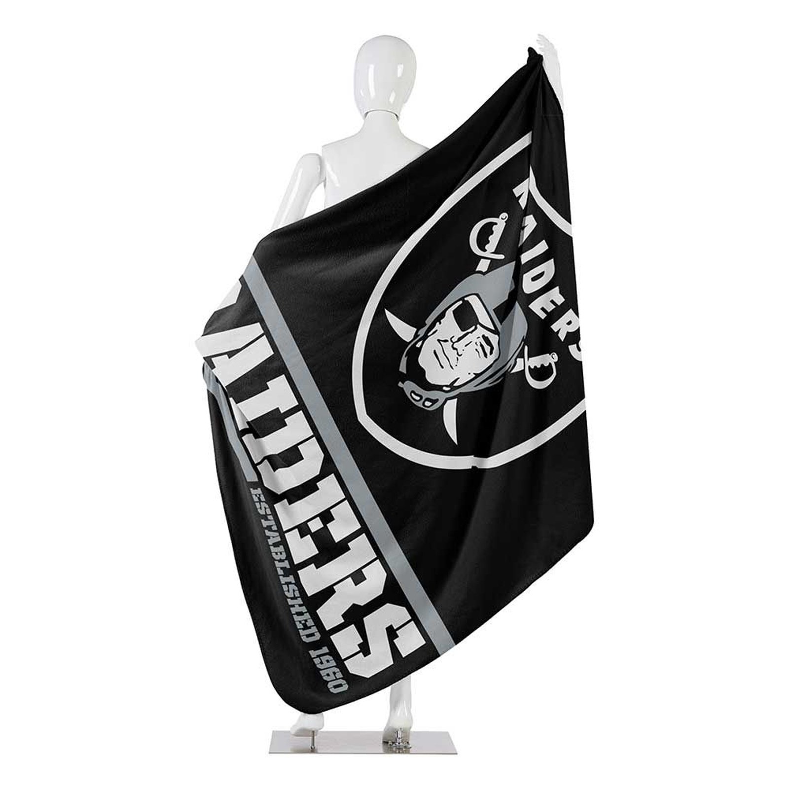 50" X 60" Northwest NFL Large Soft Fleece Throw Blanket featuring vibrant team logo on soft fleece material.