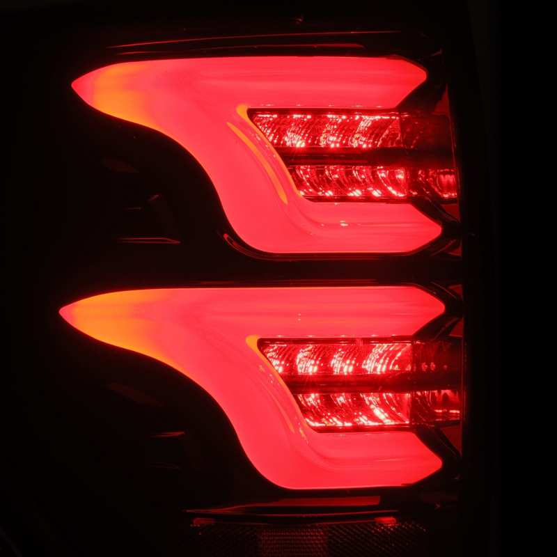AlphaRex PRO-Series lights for 09-14 Ford F-150, showcasing sleek design and advanced lighting technology.