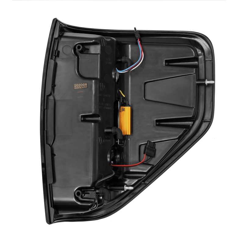 AlphaRex PRO-Series lights for 09-14 Ford F-150, showcasing sleek design and advanced lighting technology.