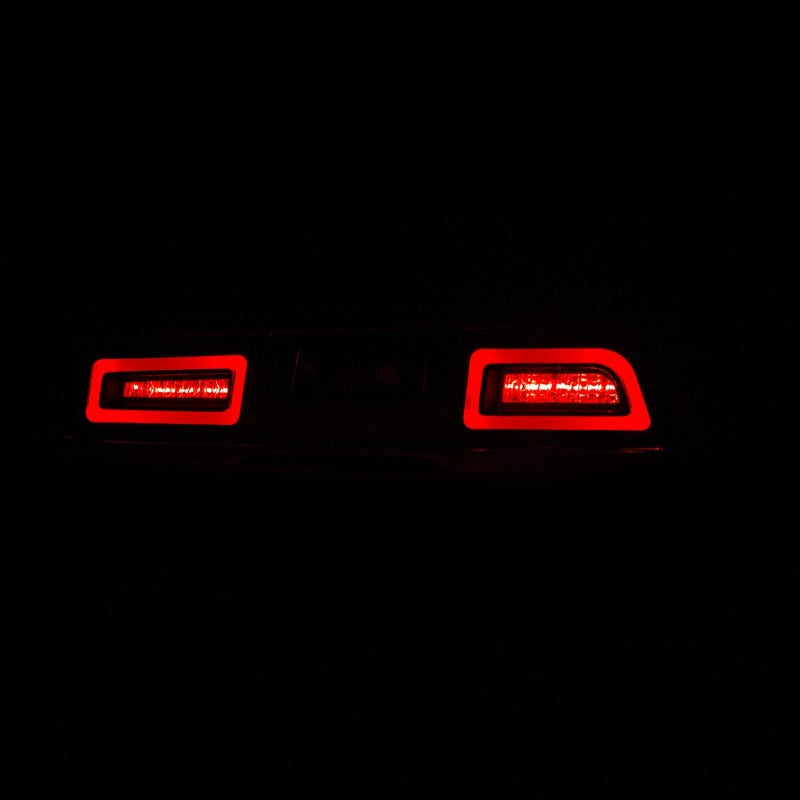 ANZO LED Taillights for 2014-2015 Chevrolet Camaro in Red/Clear, showcasing modern design and superior illumination.