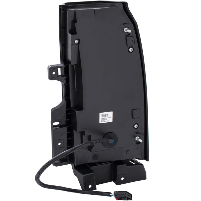 ANZO LED taillights for 2015-2017 GMC Yukon with chrome housing and clear lens.