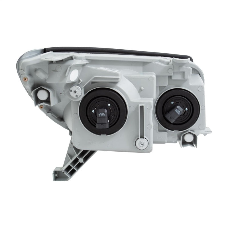 ANZO Crystal Headlights for 2003-2005 Toyota 4Runner featuring clear lens and black housing.