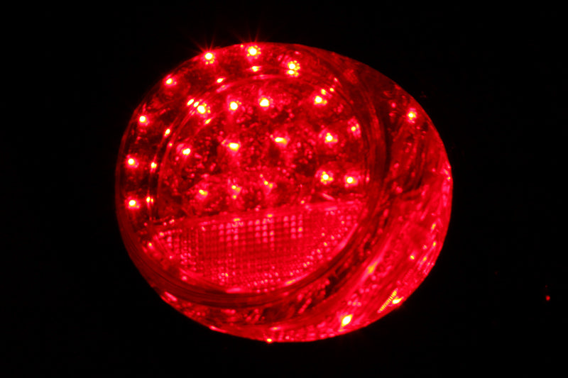 ANZO LED taillights for 2003-2008 Toyota Corolla in red and smoke lens, showcasing modern design and bright illumination.