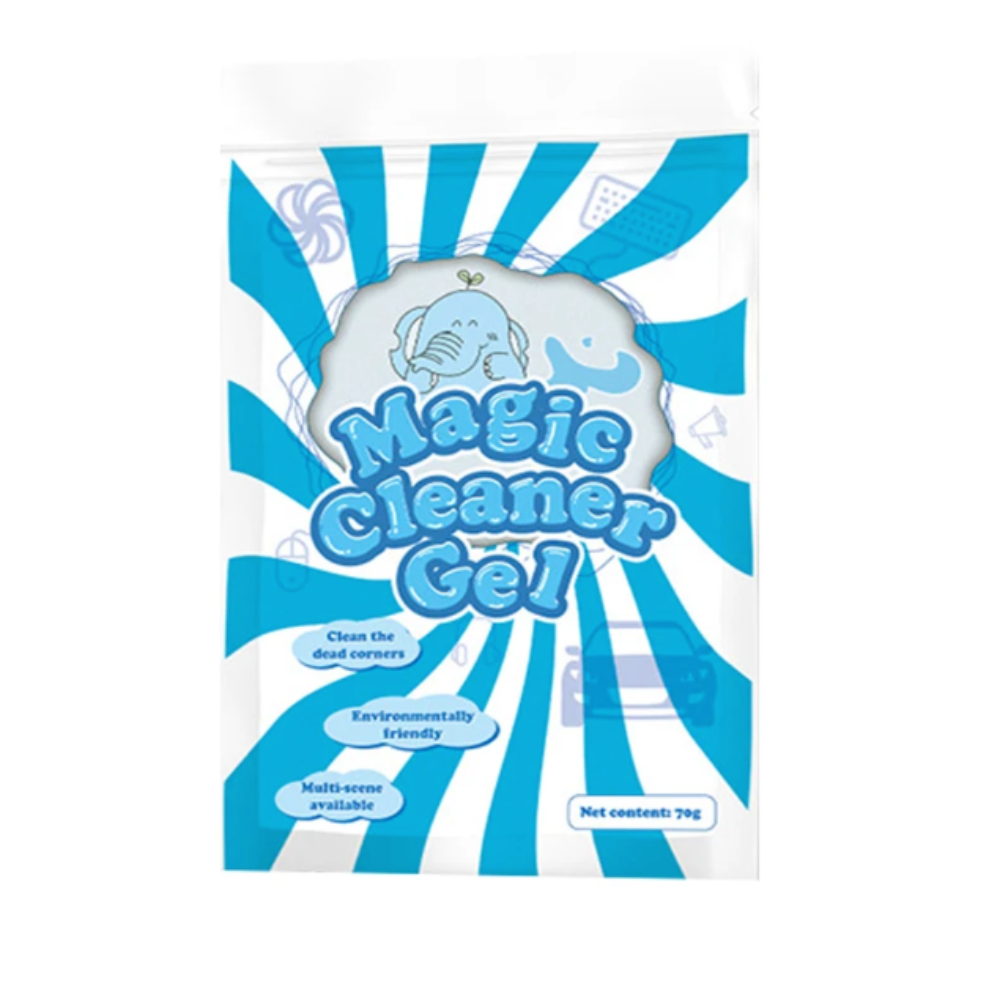 Dust Cleaning Gel in blue color, designed for effective dust removal from various surfaces.