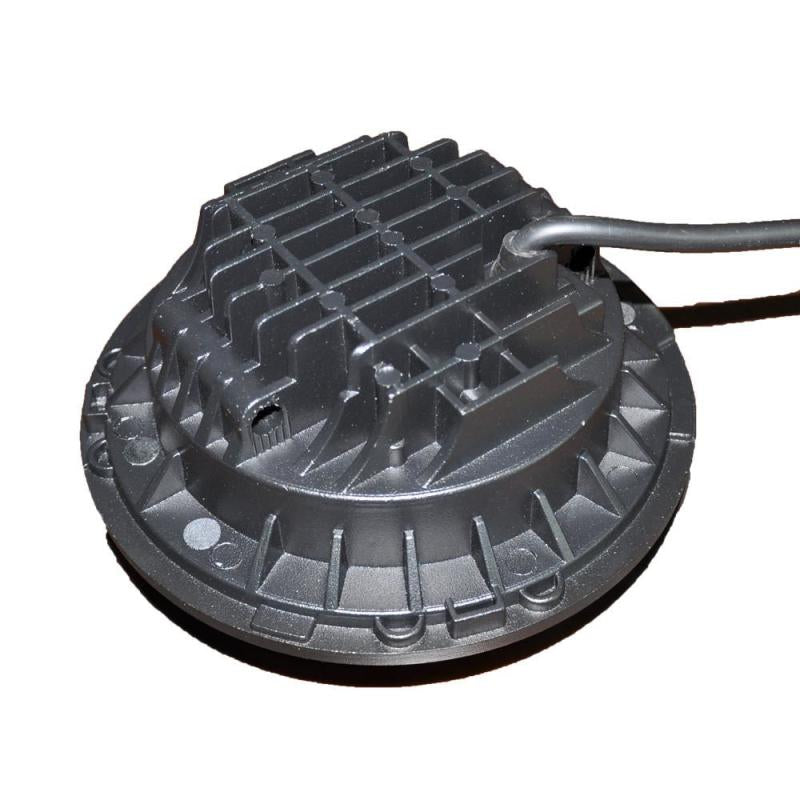 DV8 Offroad LED Projector Headlights for Jeep Wrangler JK, showcasing sleek design and advanced lighting technology.