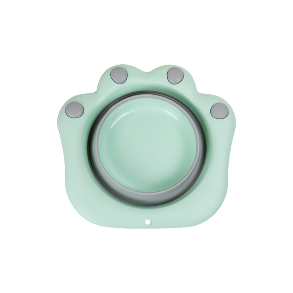 Folding Portable Car Wash Basin Bucket in vibrant colors, showcasing its compact and foldable design.