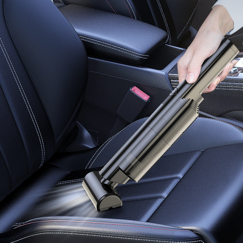 High-power Dual-purpose Handheld Rechargeable Vacuum Cleaner with multiple accessories for efficient cleaning.