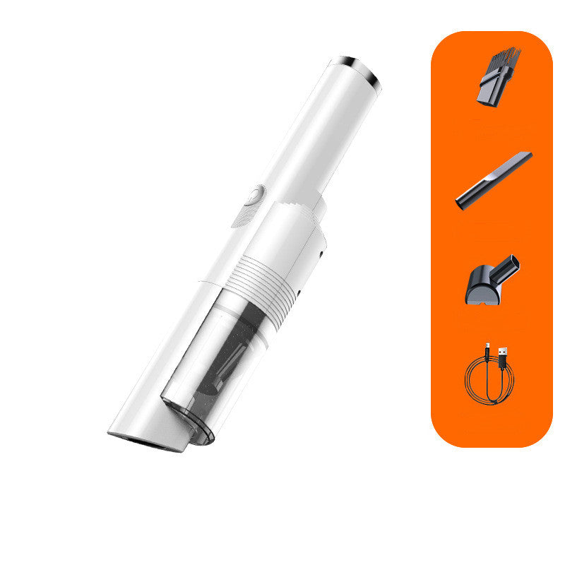 High-power Dual-purpose Handheld Rechargeable Vacuum Cleaner with multiple accessories for efficient cleaning.