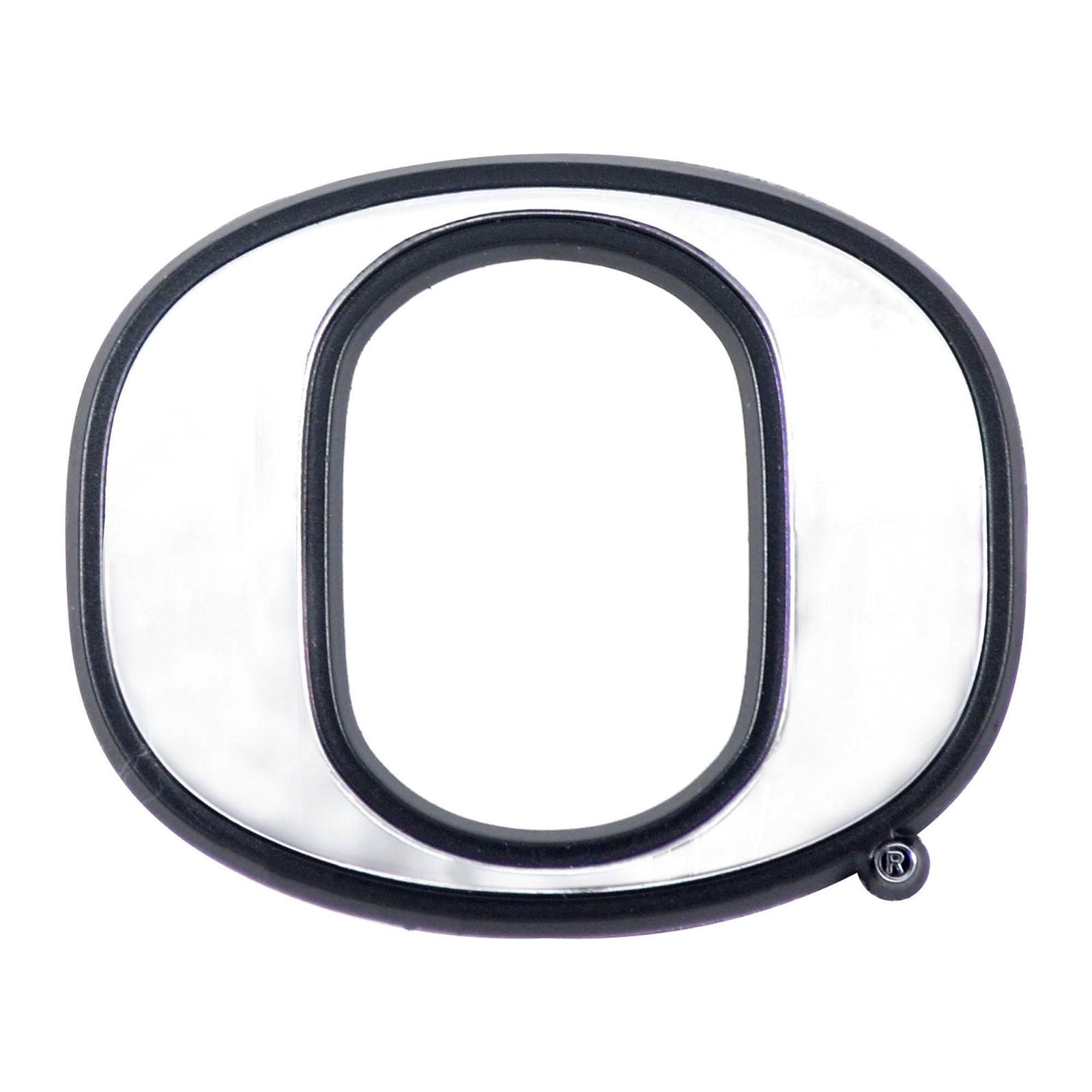 NCAA Chrome Team Logo Emblem featuring a 3D molded design in vibrant team colors, perfect for vehicles and personal items.