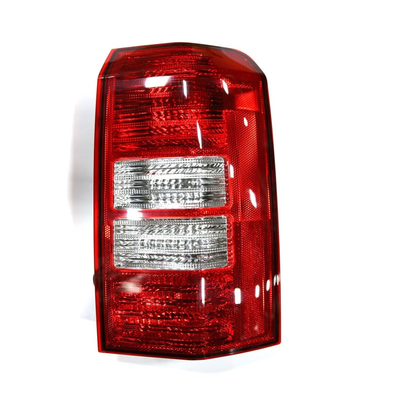 Omix Right Tail Light Assembly for 2008-2013 Jeep Patriot MK, showcasing its sleek design and quality construction.