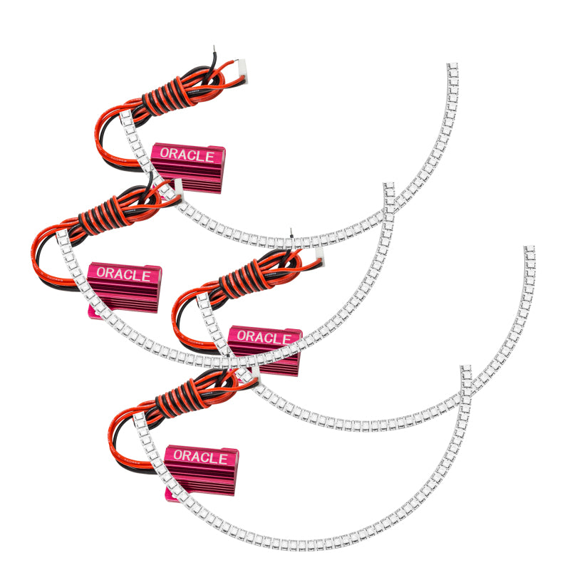 Oracle LED Afterburner Tail Light Halo Kit for 2010-2013 Chevrolet Camaro, showcasing bright halos and sleek design.