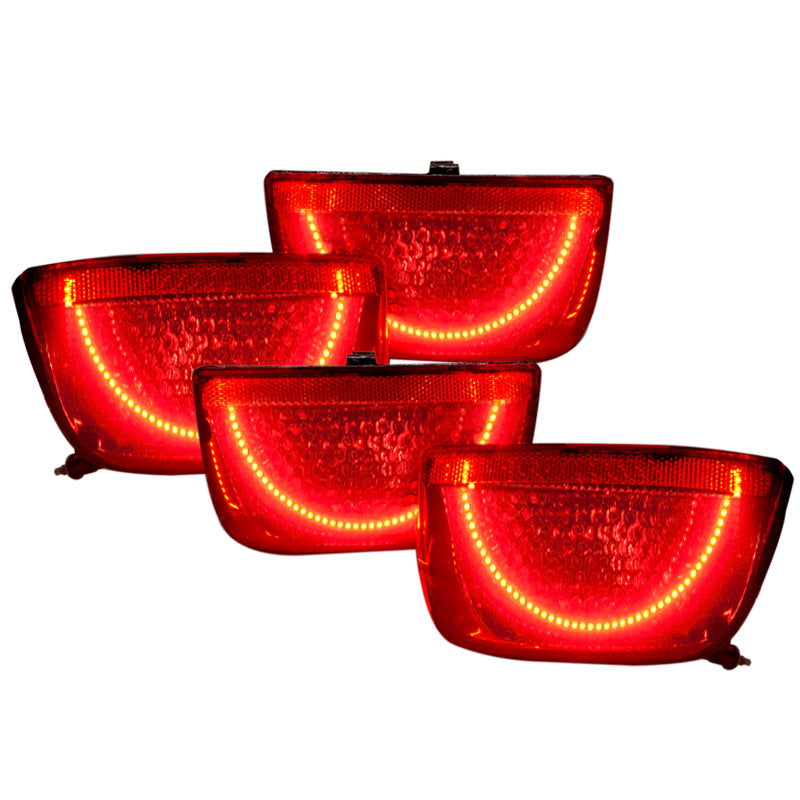 Oracle LED Afterburner Tail Light Halo Kit for 2010-2013 Chevrolet Camaro, showcasing bright halos and sleek design.