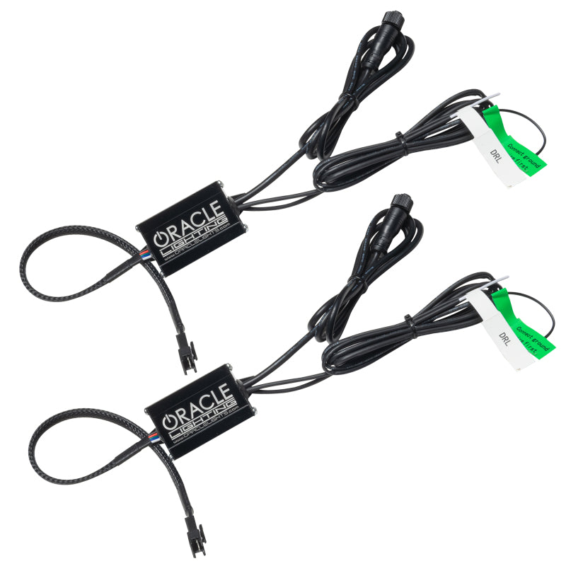 Oracle RGB+W headlight DRL upgrade for Nissan GT-R, showcasing vibrant colors and sleek design.