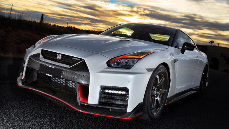 Oracle RGB+W headlight DRL upgrade for Nissan GT-R, showcasing vibrant color-changing features and true white DRL.