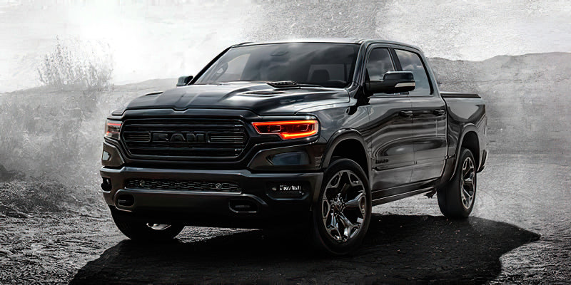 Oracle 19-21 RAM 1500 Projector LED Headlight DRL Upgrade Kit showcasing RGBW+A LED chips and integrated amber turn signals.