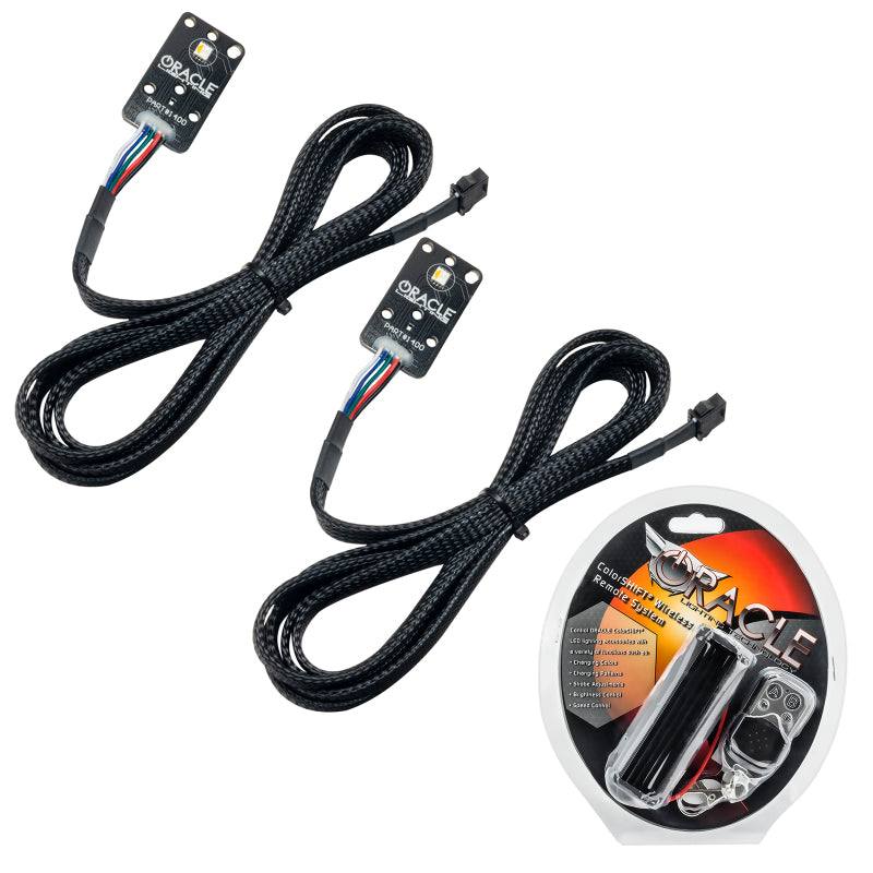 ORACLE RGB+A DRL Upgrade Kit for 2020-2021 Toyota Supra GR, showcasing vibrant color options and sleek design.