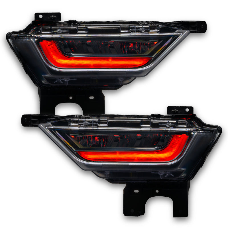 Oracle 21-22 Ford F-150 ColorSHIFT RGB+W Fog Light DRL Upgrade Kit showcasing vibrant color options and sleek design.