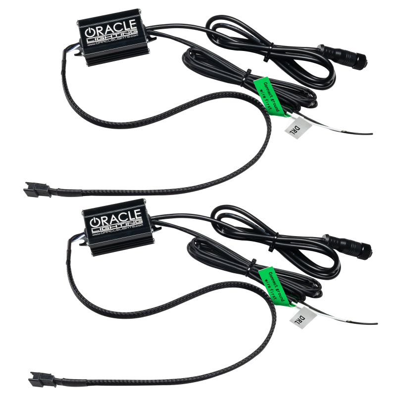 Oracle RGB+W Headlight DRL Upgrade for 2021-2022 Nissan Titan, showcasing vibrant color options and sleek design.