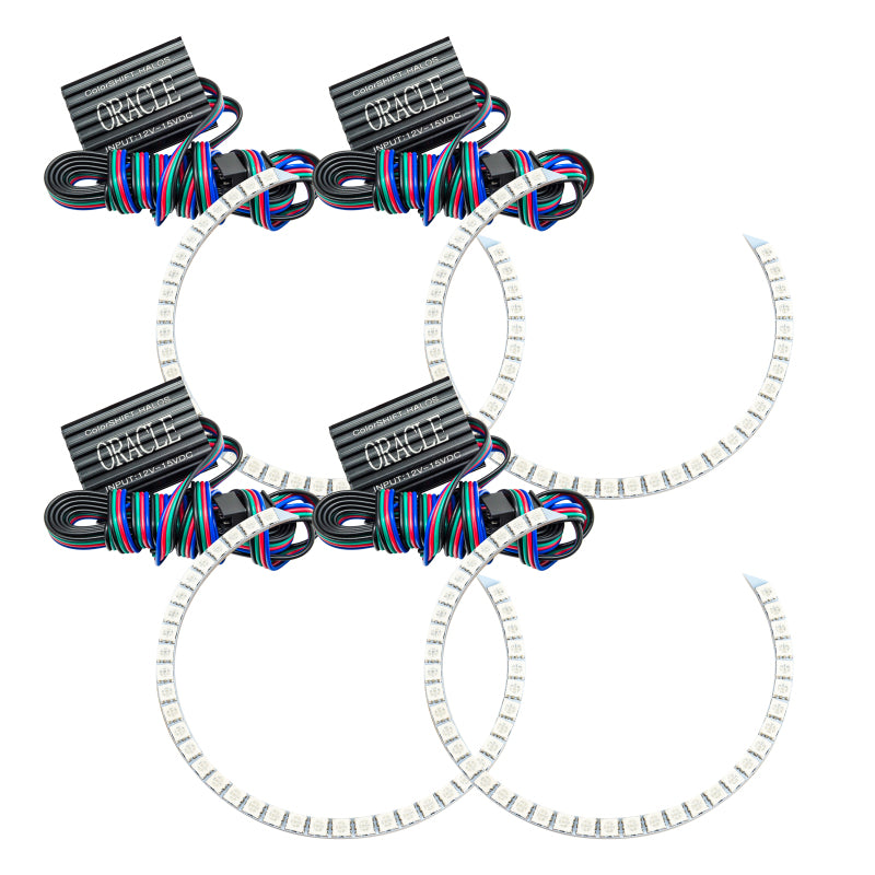 Oracle Acura RSX 02-04 ColorSHIFT Halo Kit featuring bright SMD rings and durable PCB design.