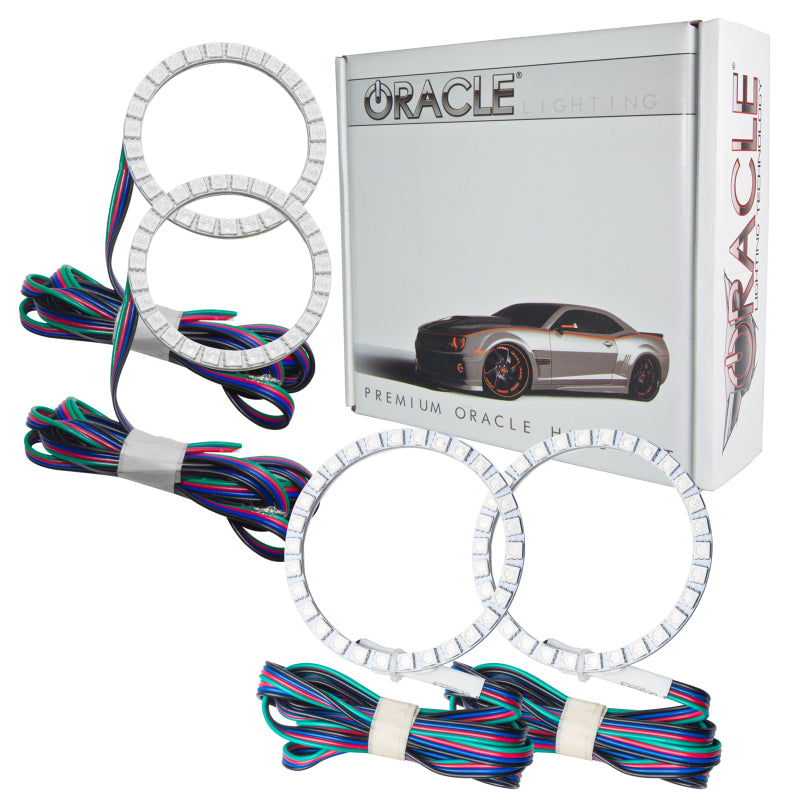 Oracle Aston Martin DB9 ColorSHIFT Halo Kit with 2.0 Controller, showcasing bright LED rings and durable PCB design.