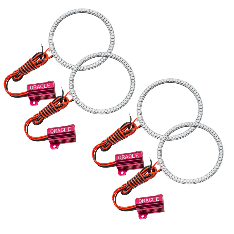 Oracle Aston Martin DB9 LED Halo Kit in white, showcasing advanced LED technology and durable design for enhanced vehicle aesthetics.