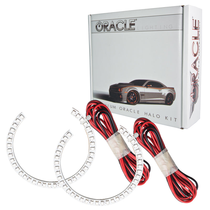 Oracle Audi A5 LED Halo Kit in white, showcasing advanced SMD technology and durable design for enhanced vehicle lighting.