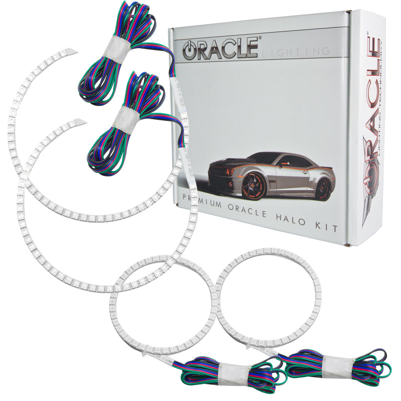 Oracle BMW 1 Series 06-11 Halo Kit featuring ColorSHIFT technology with customizable LED rings.