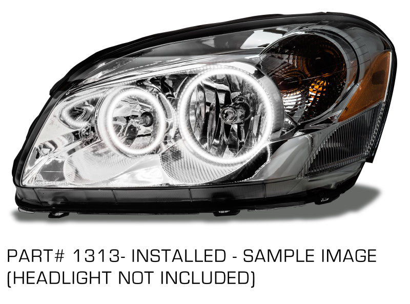 Oracle LED Halo Kit for Buick Lucerne 2006-2011, featuring white illumination and durable design.