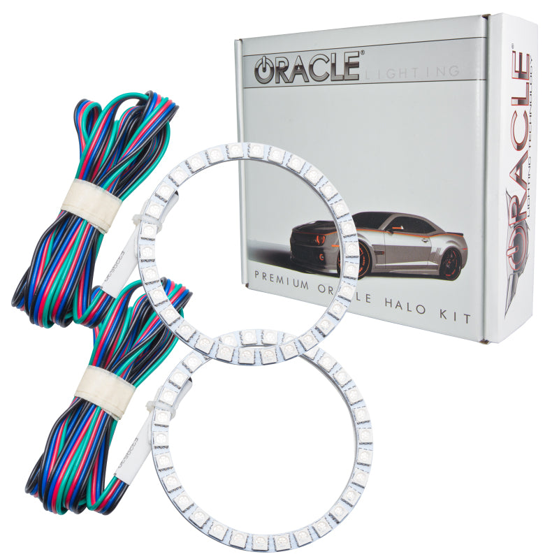 Oracle ColorSHIFT Halo Kit for Cadillac CTS-V Coupe, featuring bright 3-Chip 5050 SMD rings and durable PCB design.