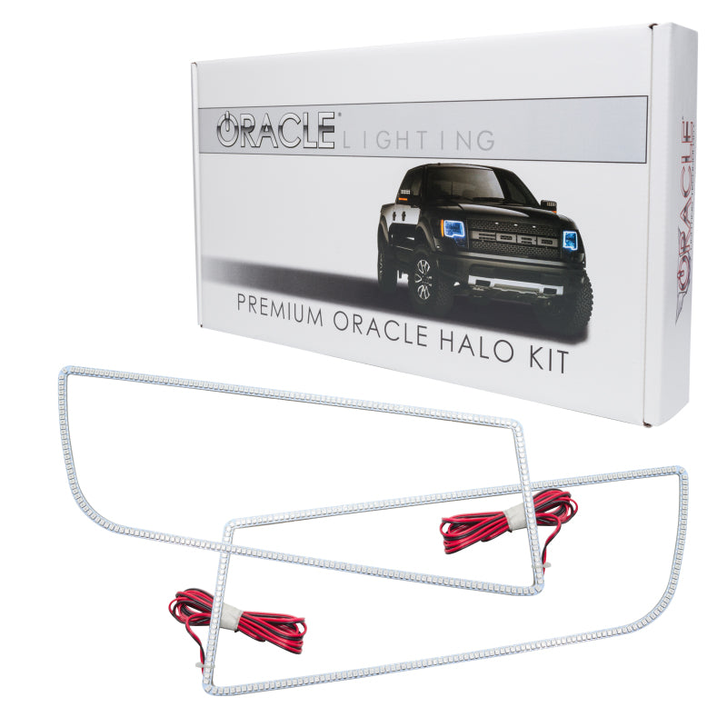 Oracle Chevrolet Camaro Non-RS LED Halo Kit Square Style in White, showcasing advanced LED technology and durable design.
