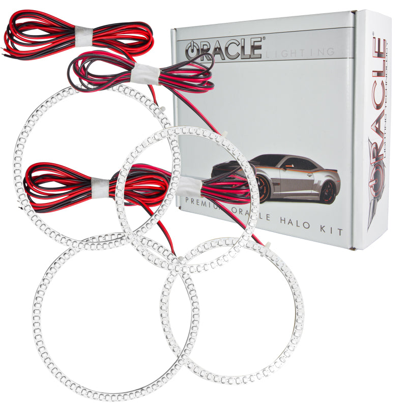 Oracle Chevrolet Malibu 04-07 LED Halo Kit in white, showcasing advanced LED technology and durable design.