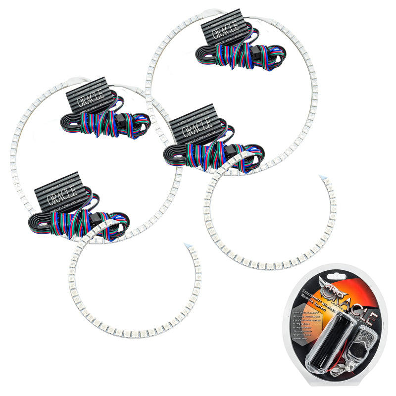 Oracle Chevrolet Monte Carlo 00-05 ColorSHIFT Halo Kit featuring bright SMD rings and a durable PCB design.