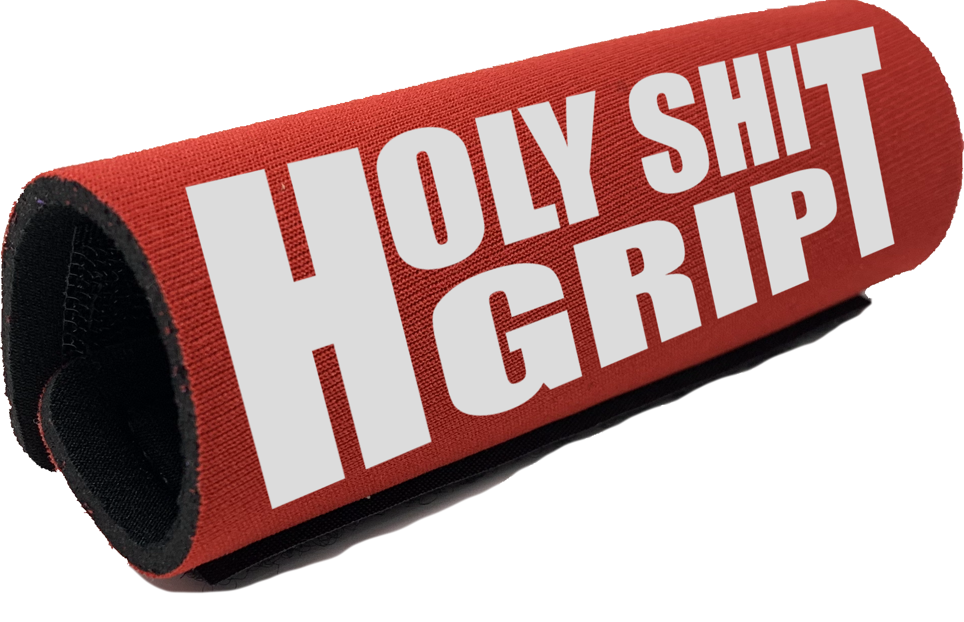 The Holy Shit Grip® featuring smooth artwork and a soft base, designed for comfort and style in vehicles.