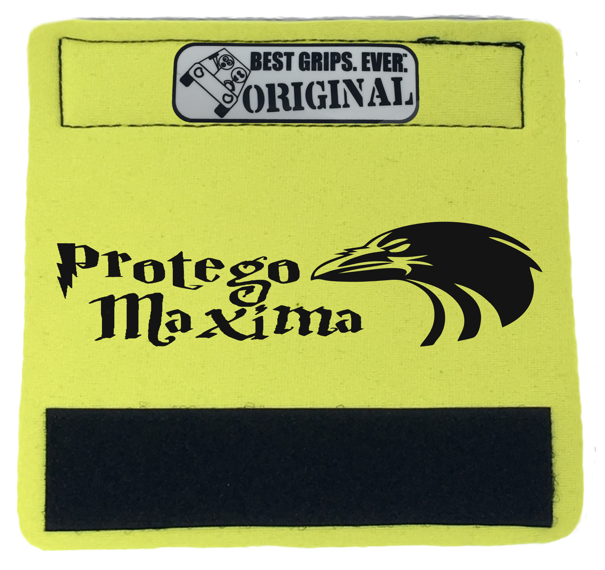 The Raven Grip featuring smooth artwork and a super-soft base, designed for comfort and style in vehicles.