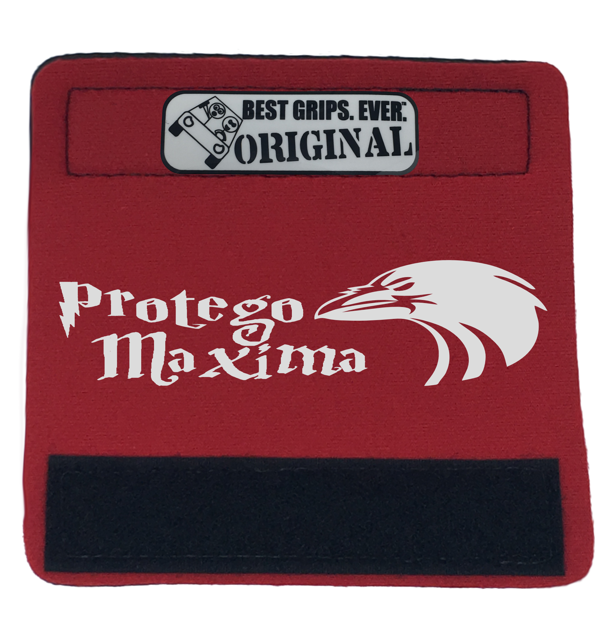 The Raven Grip featuring smooth artwork and a super-soft base, designed for comfort and style in vehicles.