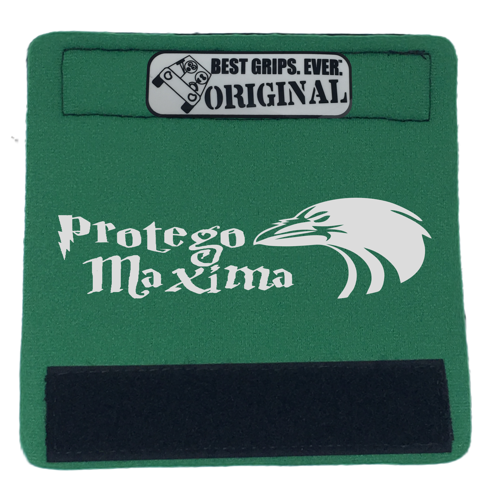 The Raven Grip featuring smooth artwork and a super-soft base, designed for comfort and style in vehicles.