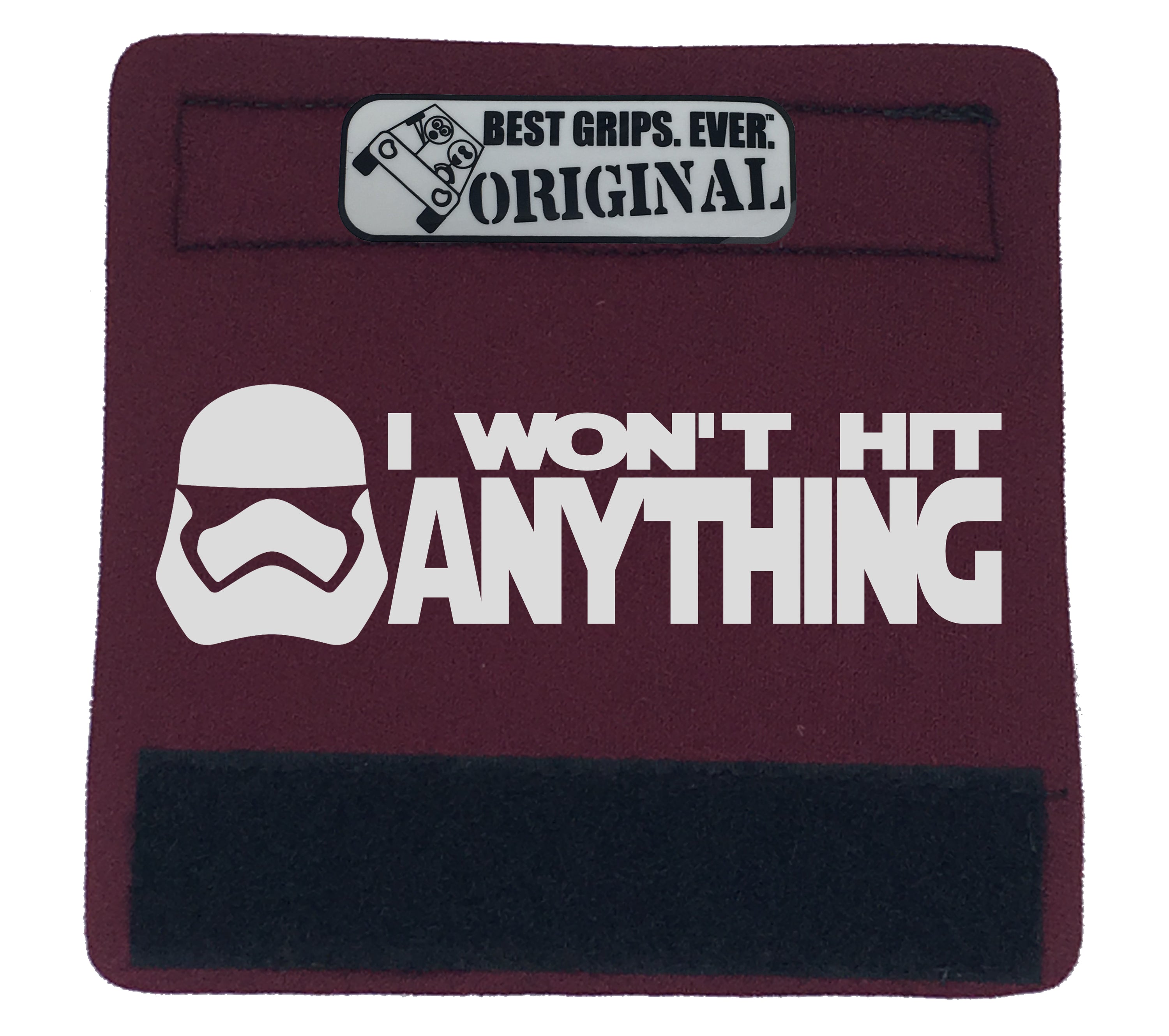 The Stormtrooper 2 Grip featuring smooth artwork and a soft base, designed for vehicle steering wheels.