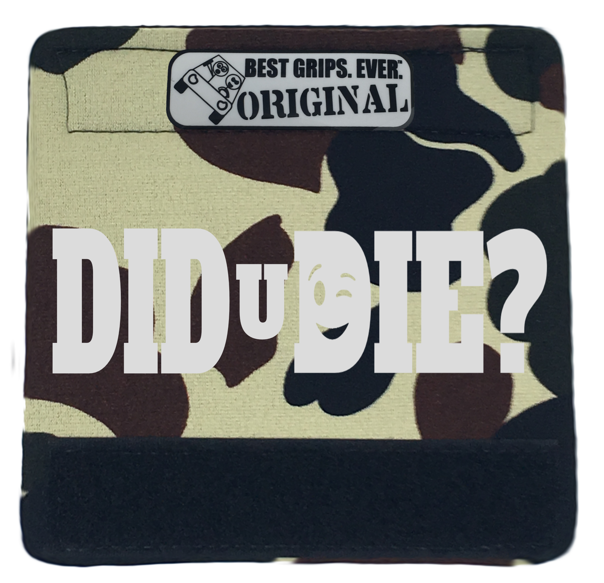 The Wink Grip featuring smooth artwork and a soft base, designed for vehicle interiors.