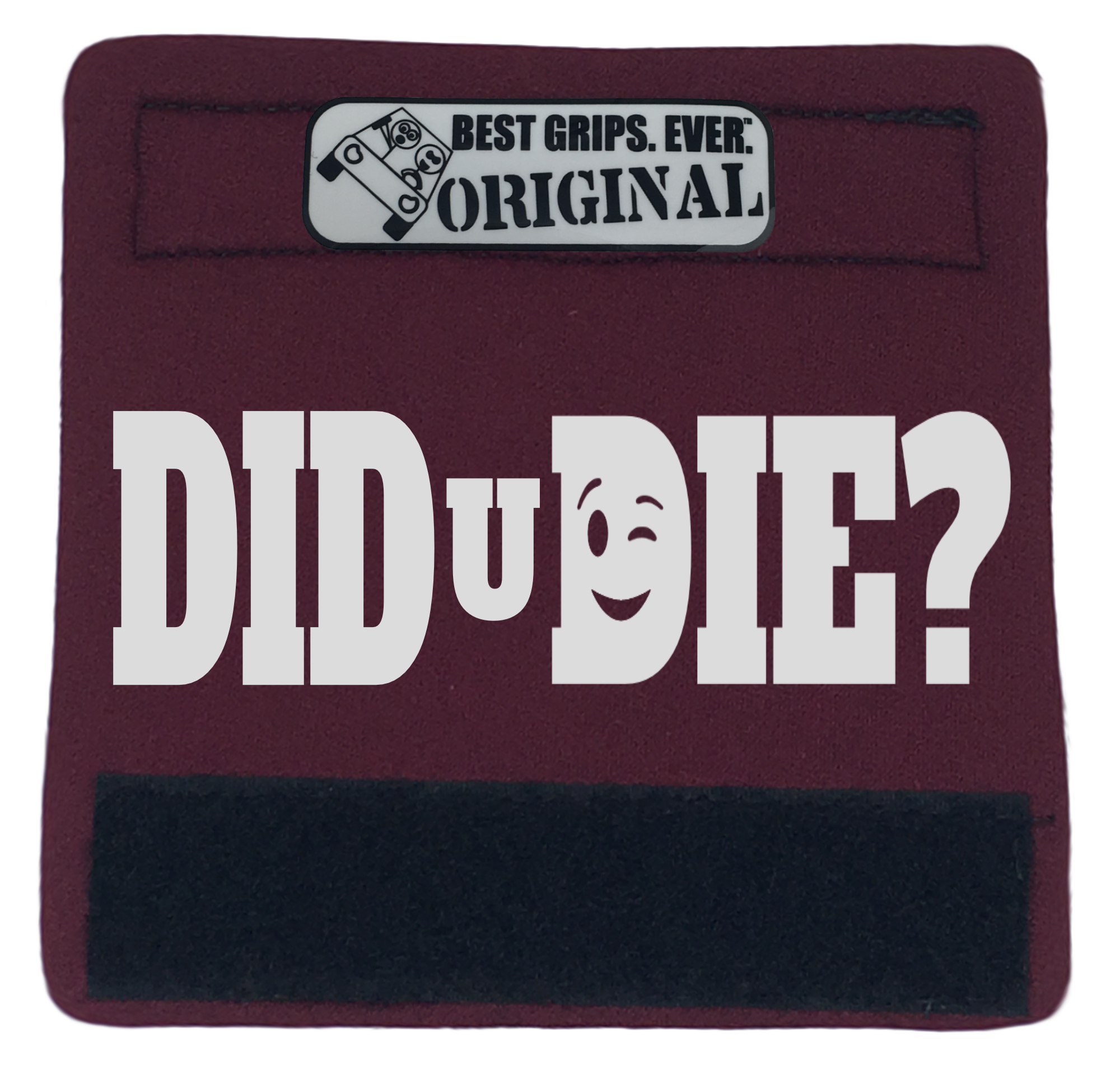 The Wink Grip featuring smooth artwork and a soft base, designed for vehicle interiors.