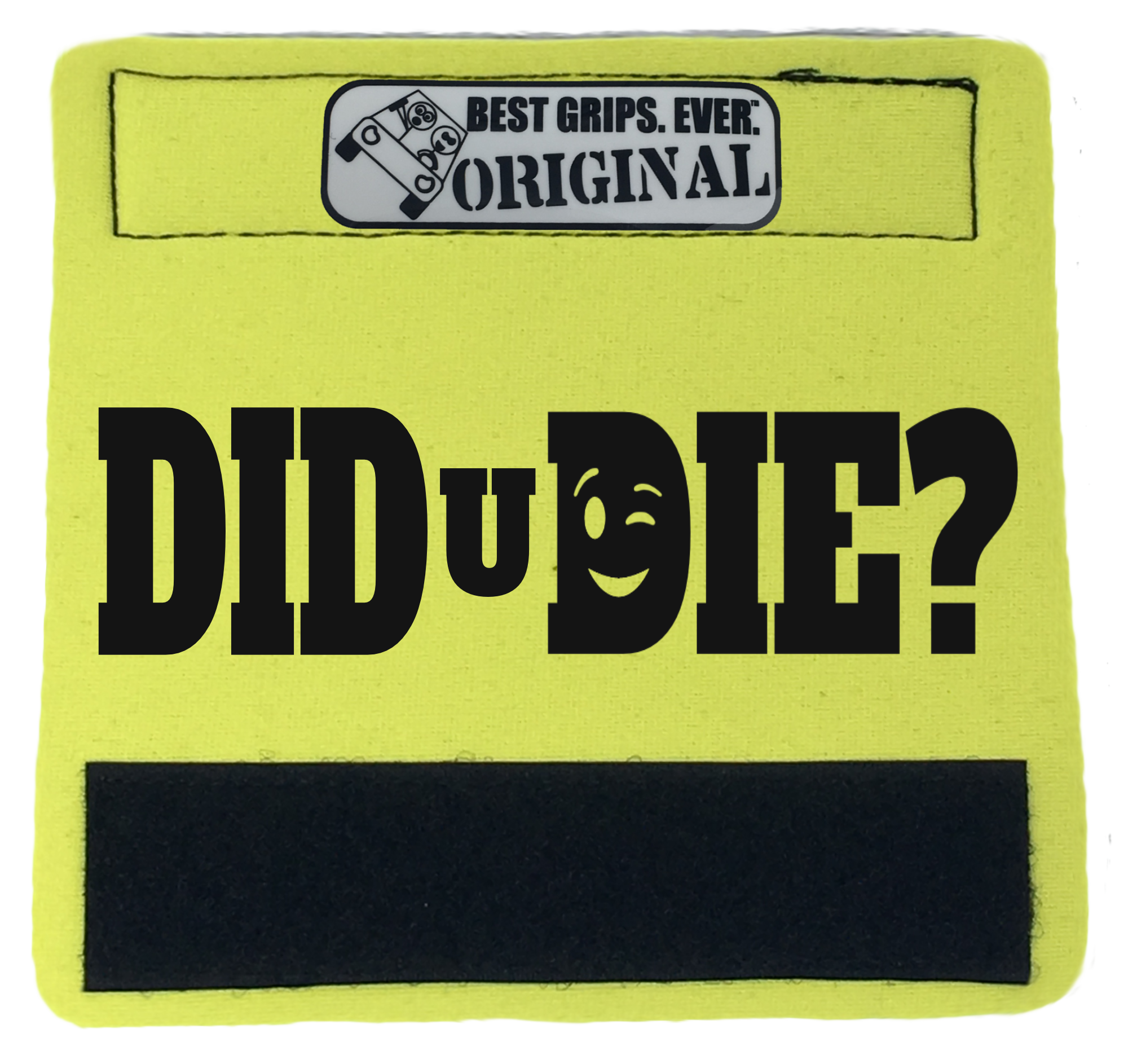 The Wink Grip featuring smooth artwork and a soft base, designed for vehicle interiors.