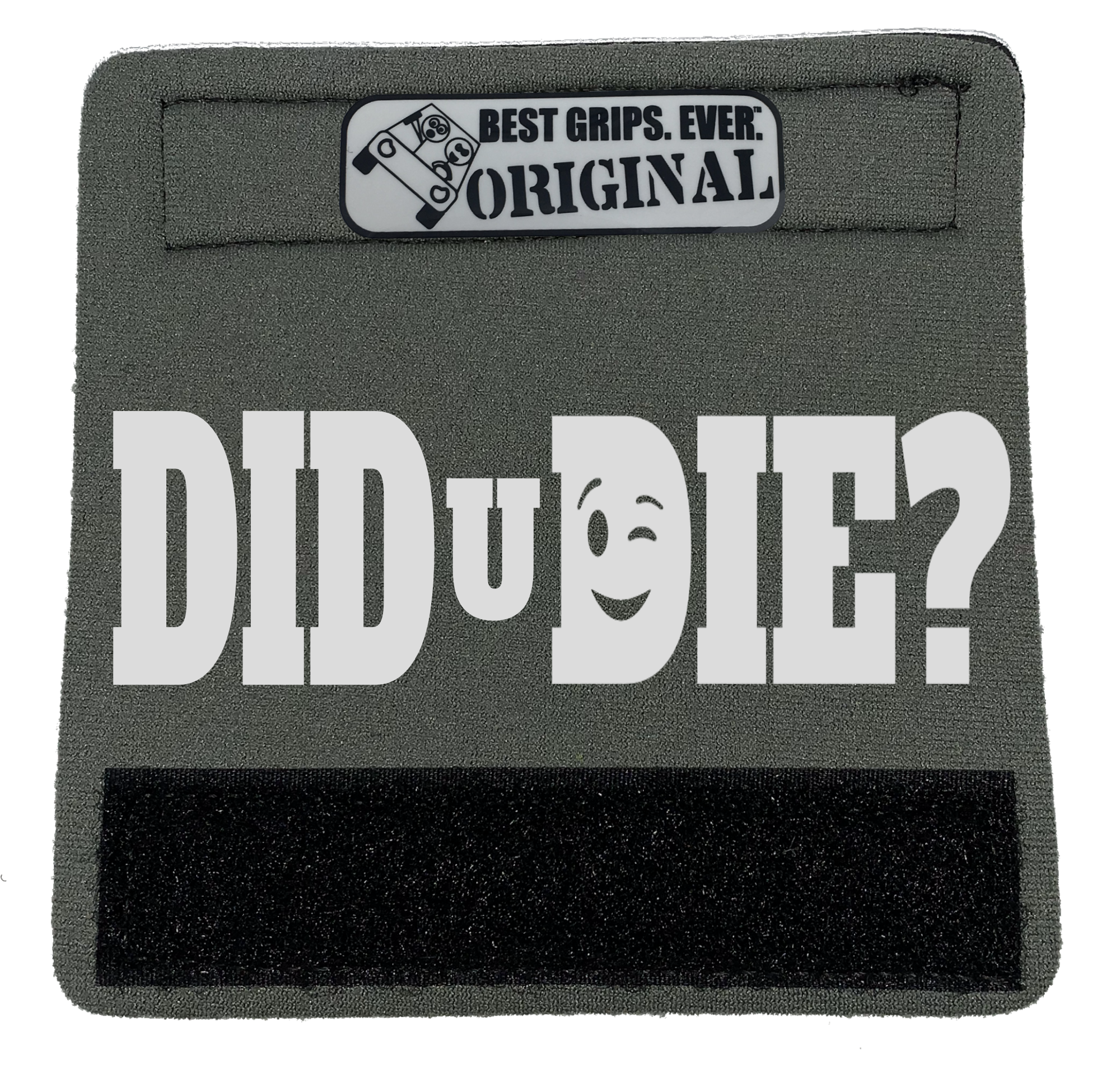 The Wink Grip featuring smooth artwork and a soft base, designed for vehicle interiors.