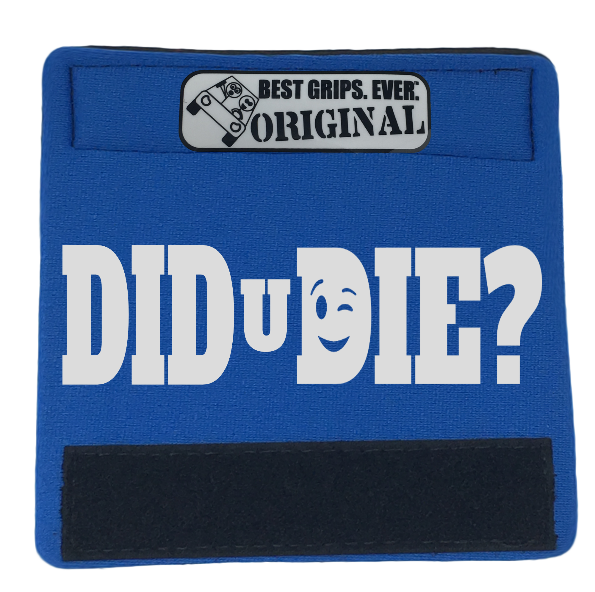 The Wink Grip featuring smooth artwork and a soft base, designed for vehicle interiors.