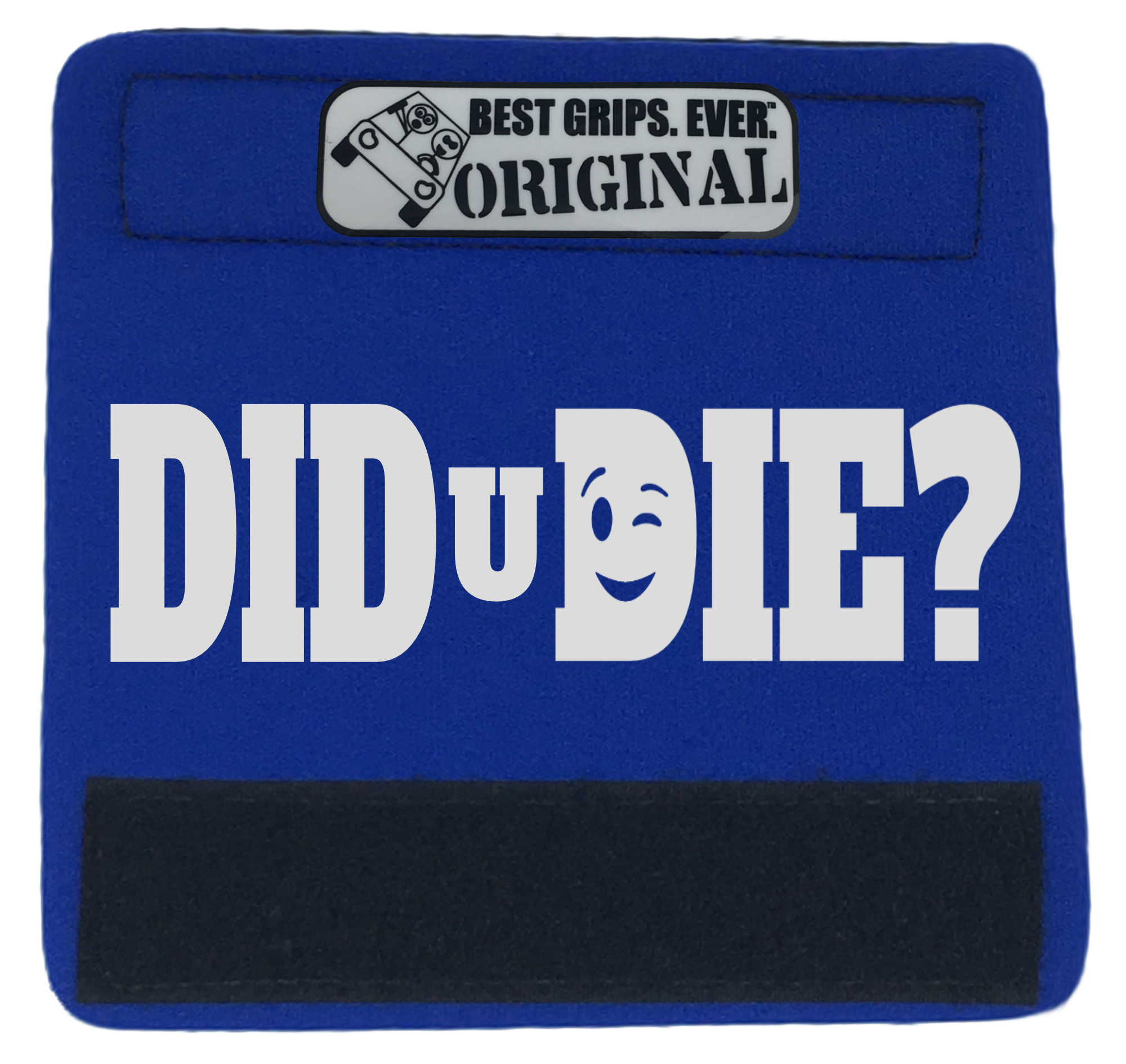 The Wink Grip featuring smooth artwork and a soft base, designed for vehicle interiors.