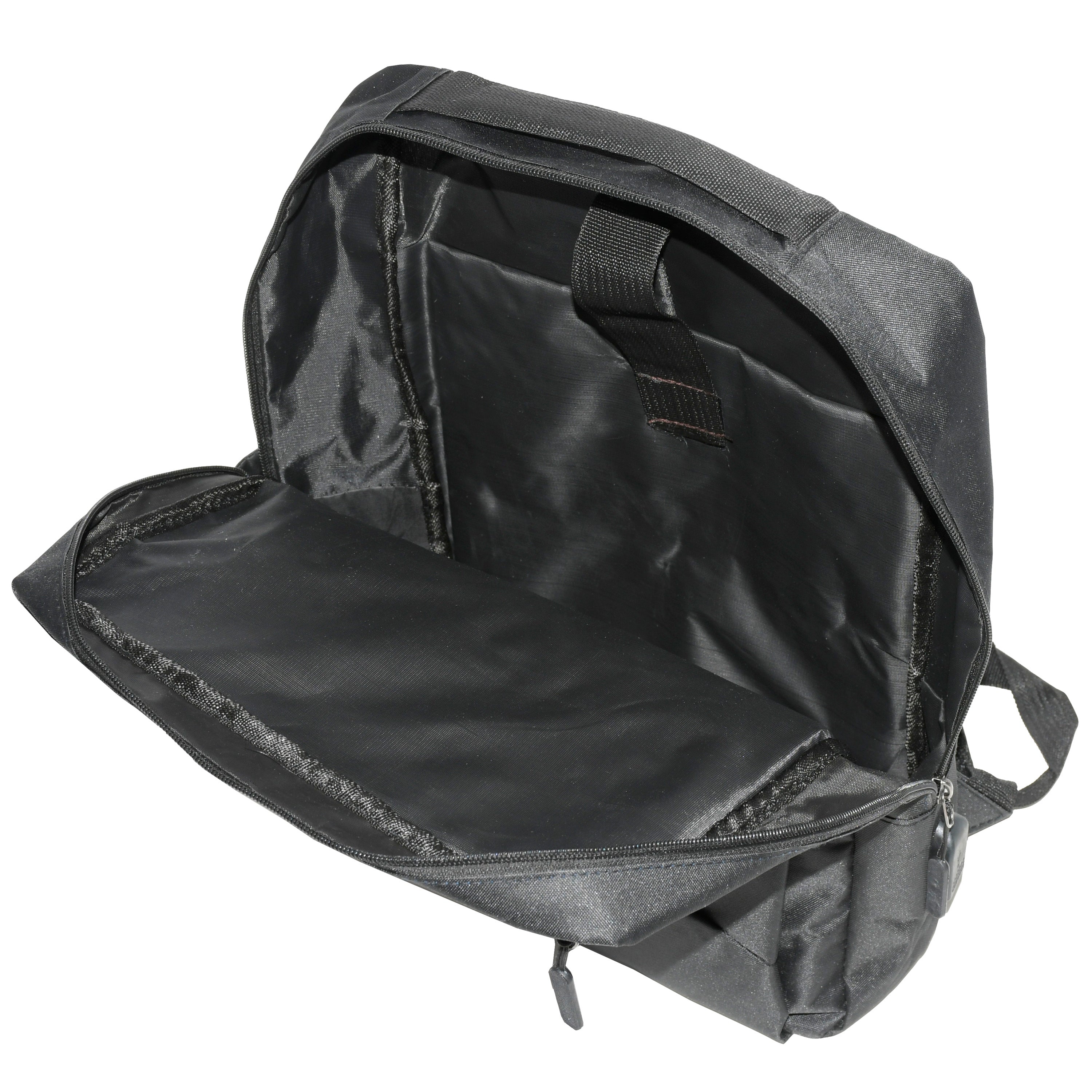 Club Rochelier 3 Piece Backpack Set featuring a backpack, shoulder bag, and zippered pouch in a stylish design.