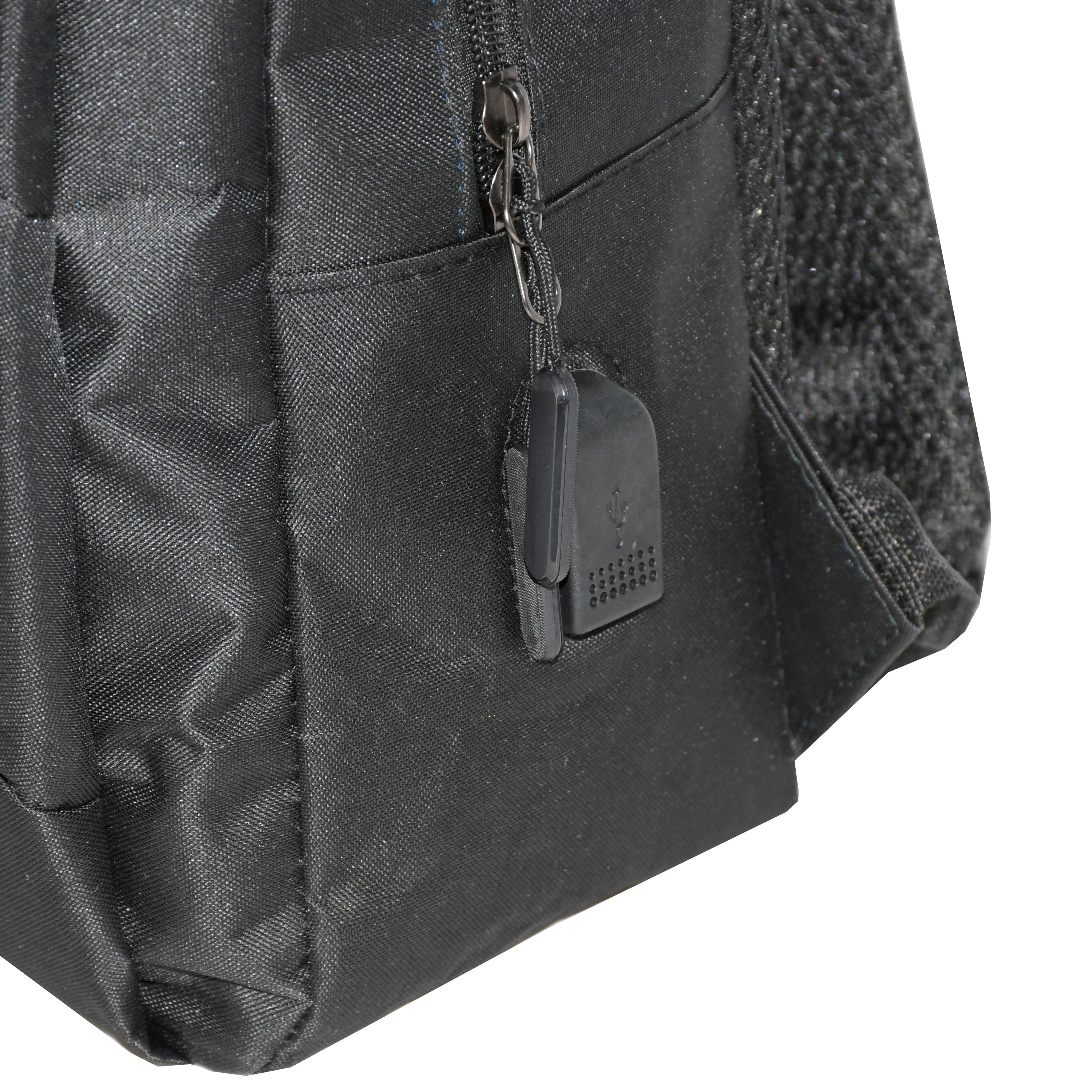 Club Rochelier 3 Piece Backpack Set featuring a backpack, shoulder bag, and zippered pouch in a stylish design.