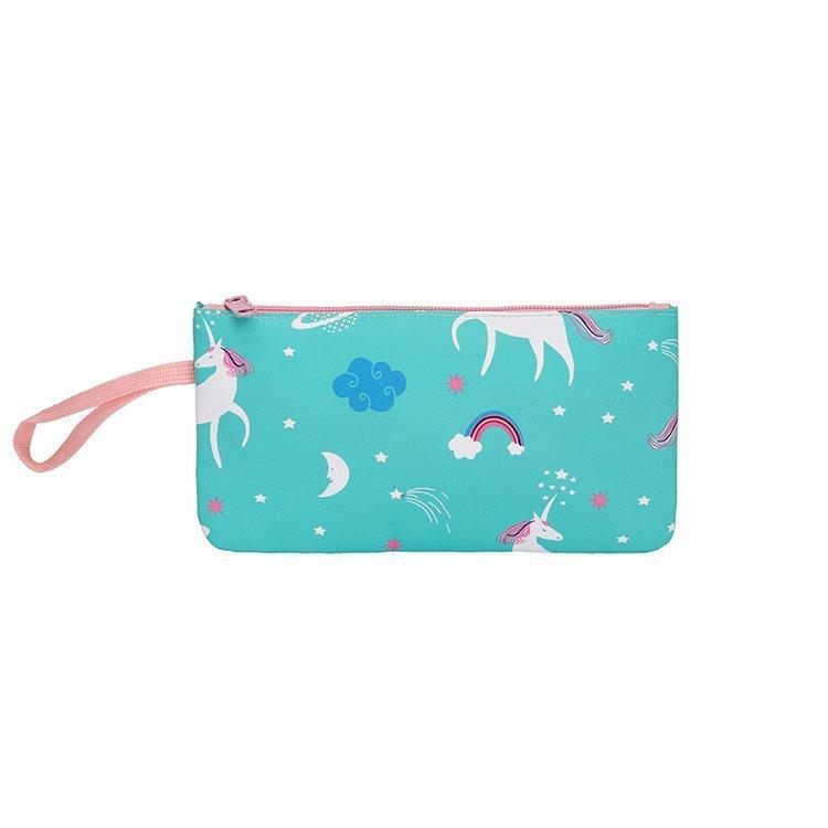 Breathable Three-Piece Fashion Student Backpack in stylish design, featuring multiple pockets and durable nylon material.