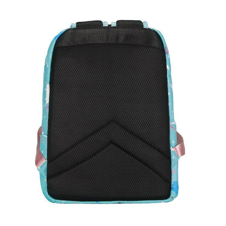 Breathable Three-Piece Fashion Student Backpack in stylish design, featuring multiple pockets and durable nylon material.