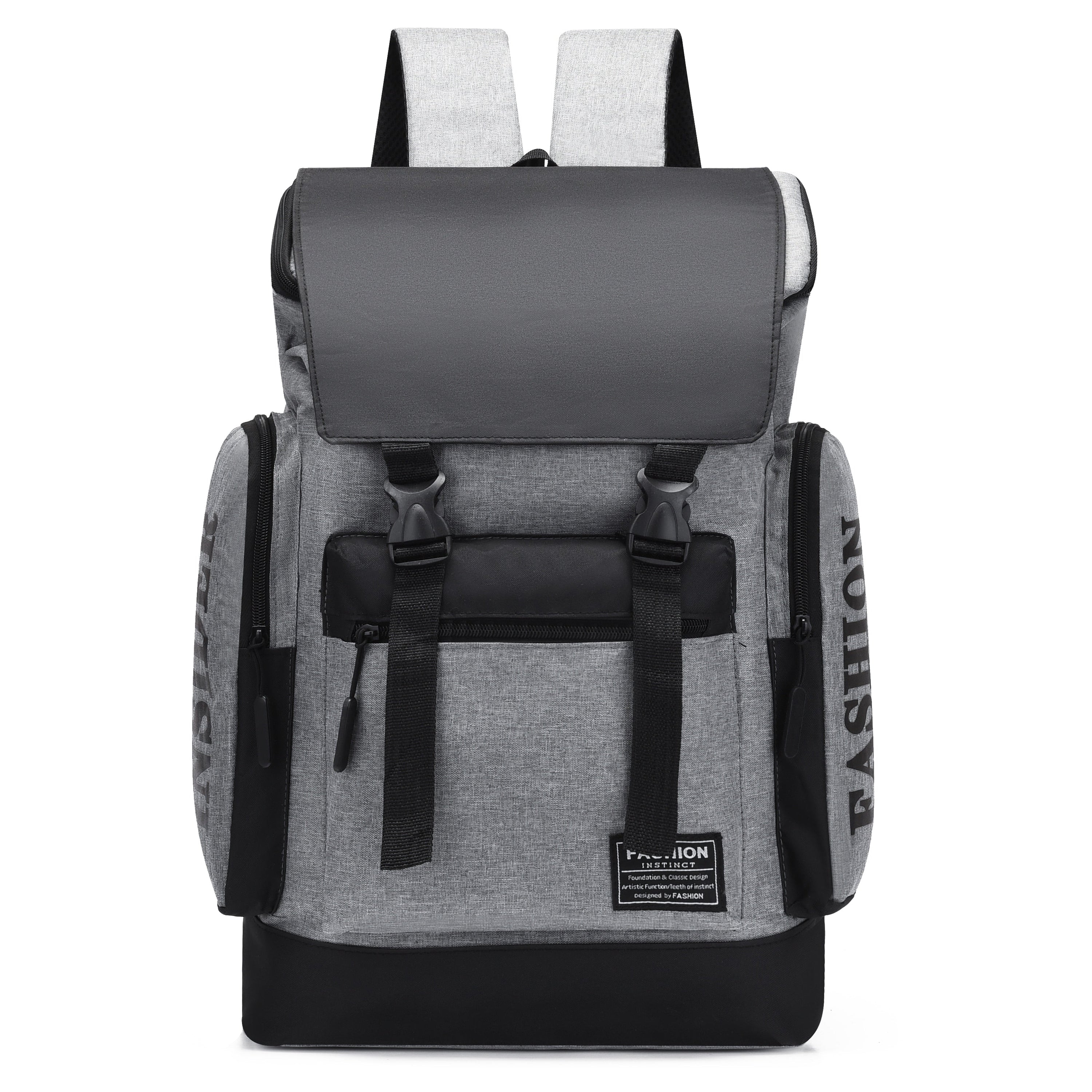A stylish and functional Business Backpack for Men, featuring a large capacity design, made from durable nylon with multiple compartments for organization.