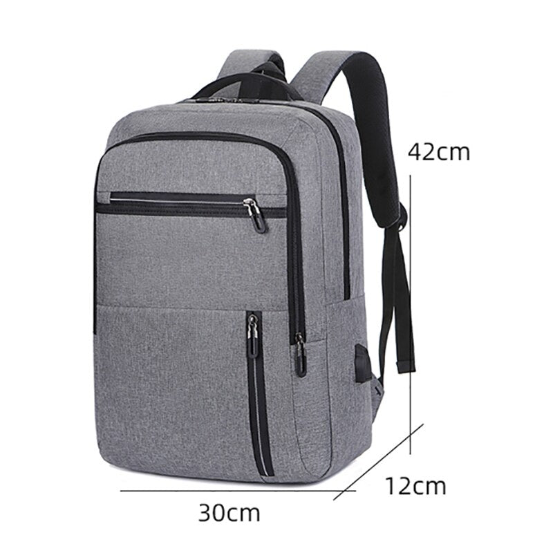 Business Man Backpack, a multifunctional waterproof laptop bag with multiple compartments and a sleek design, perfect for professionals.